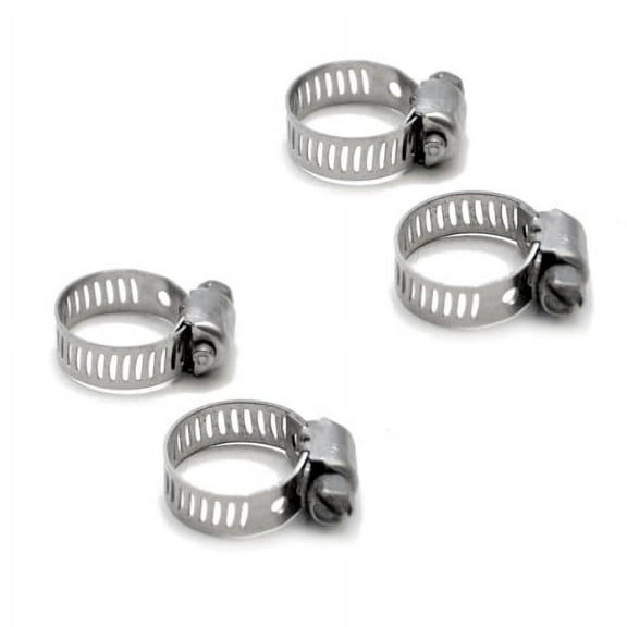 Tracker Boat Hose Clamps 81158 | #16 Stainless Steel 1 1/2 x 1/2 Inch