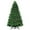 Green, variant on EDX 4.5ft Pre-lit Artificial Christmas Tree, Prelighted Green Artificial Xmas Tree, With 347 Branch Tips, 120 Incandescent Lights & Foldable Base, For Home, Office, Party Decor
