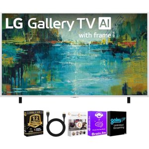 LG 65 Inch LX7B Gallery Series 4K Mini-LED Smart TV Bundle