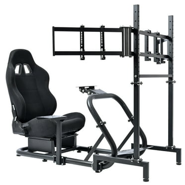 Marada Racing Seat Sim Stand Rig - Flight Simulator Cockpit with Game ...
