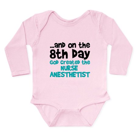 

CafePress - Nurse Anesthetist Crea - Long Sleeve Infant Bodysuit