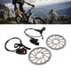 thumbnail image 5 of Kit de Freno de Disco Hidráulico de Bicicleta, Aleación de Aluminio sensible al Frenado de la Montaña bicicleta Hidráulica de Disco de Freno de Freno de Tratamiento Mate para, 5 of 7