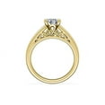 thumbnail image 2 of 1.00 Carat Excellent Pear Cut Real Diamond New Design Solitaire Ring for Wedding and Engagement Solid 14K Yellow Gold Size 11, 2 of 8