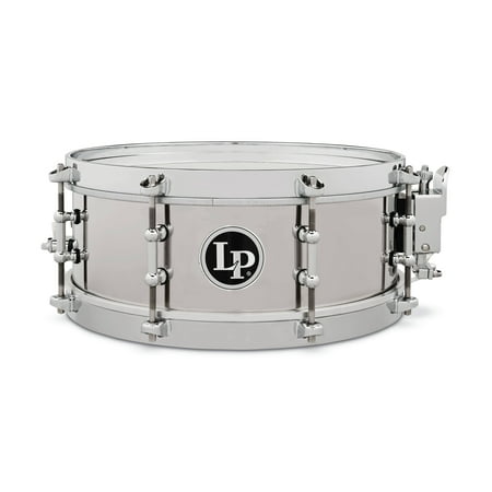 Latin Percussion Stainless Steel Salsa Snare (4.5"x12")