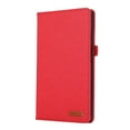 thumbnail image 5 of Case for Samsung Galaxy Tab A9 8.7" 2023 X110/X115, Cloth Texture Business Tablet Cover with Multi-Angle Flip Stand & Card Holder, Full Protective Case for Samsung Galaxy Tab A9 8.7" 2023, Red, 5 of 6