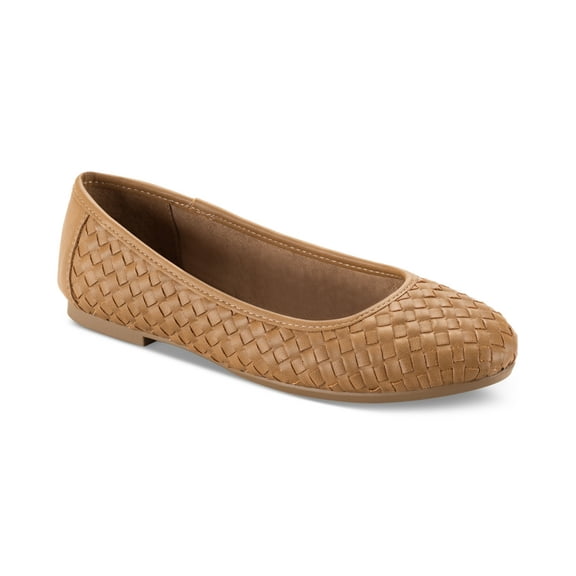 Style & Co Ariinn Flats for Women, Medium Tan, 9.5M