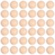 thumbnail image 5 of EeaseMX 50 minibolas de madera de loto grandes de 25 mm, cuentas redondas sólidas para manualidades, pintura, tallado, accesorios sin agujero (color madera), 5 of 7