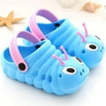 thumbnail image 4 of Baby Sandals, Boys Girls Sandals Clogs Cute Caterpillar Slip On Lightweight Kid's Beach Slipper, 4 of 7