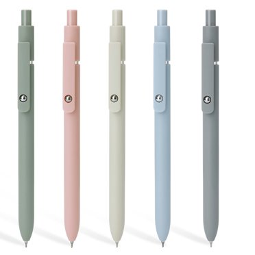Quick Dry Fine Point Retractable Gel Pens with Premium Rolling Ball