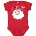 thumbnail image 3 of Inktastic I Love Ewe Cute Sheep Boys or Girls Baby Bodysuit, 3 of 5