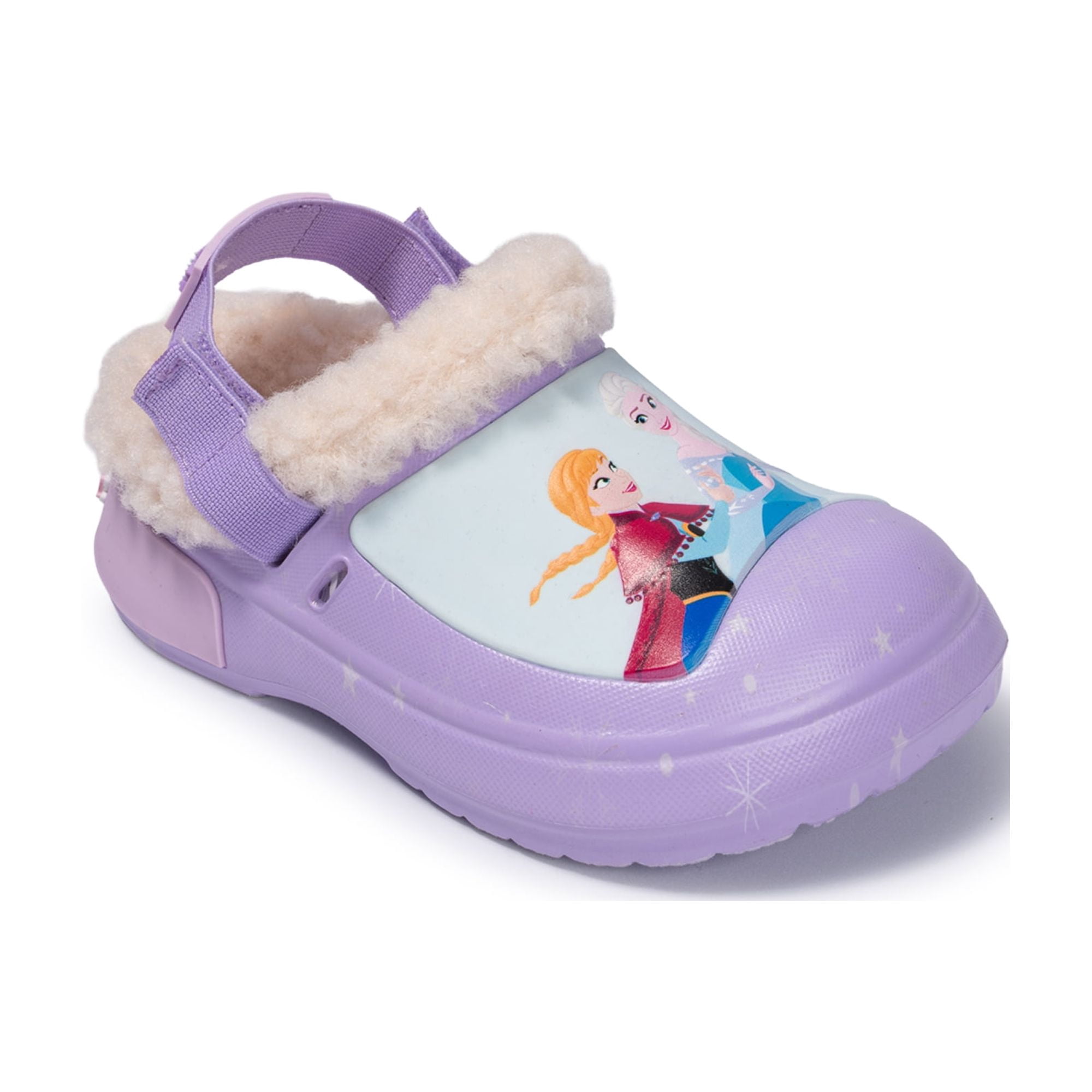 Frozen Toddler Faux Fur Lined Clogs