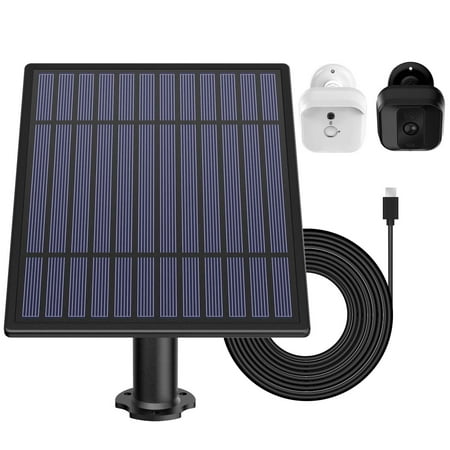 Solar Panel for Blink XT Security Camera, Wall Mount Outdoor Weatherproof Solar Power Charging Panel for Blink XT Home System