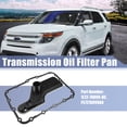 thumbnail image 2 of Unique Bargains 1 Set 1L2Z-7A098-AC Transmission Filter Oil Pan Gasket Kit for Ford Explorer 2002-2010, 2 of 7