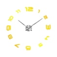 thumbnail image 5 of Reloj de pared 3D DIY, reloj de pared sin marco acrílico moderno decoración para hogar DIY para sala de dormitorio 14 Macarena Reloj de pared decorativo de cuarzo, 5 of 5