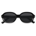 thumbnail image 1 of Gafas de Sol Retro Ovaladas Polarizadas SOJOS SJ2603 Negro/Gris, 1 of 5