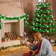thumbnail image 4 of Cinta para árbol de Navidad para colgar adornos | Tira decorativa de lana para coronas y guirnaldas | Ribete festivo de 200 cm para decoración de ventanas, fiestas y el hogar, 4 of 9
