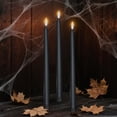 thumbnail image 1 of WHEANG LED Remote Control Long Stem Electronic Candle Light 18" Flameless Taper Candles, 1 of 4