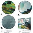 thumbnail image 3 of Designart "Cozy Countryside Rural Comfort" Lakehouse Metal Art Print, 3 of 5