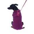thumbnail image 4 of Zonghan Pet Fall Winter Polar Fleece Warm Thicken Buttoned Sweatshirt Dark purple L size, 4 of 11