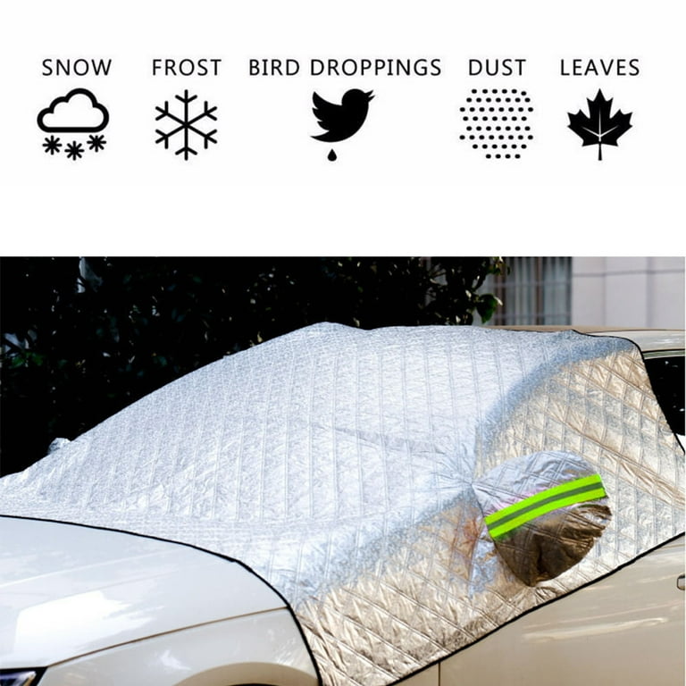Windshield snow shop cover autozone