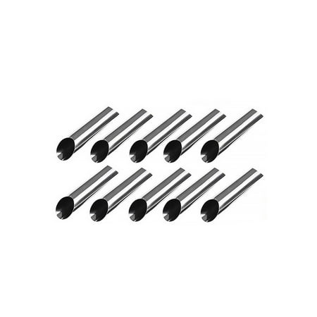

Toma 10pcs Stainless Steel Cannoli Forms Food Grade Cream Horn Mold Cake Horn Mold Cannoli Tubes Shells Pastry Baking Mold for Kitchen Baking Chef