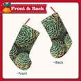 thumbnail image 2 of Lsque Succulents Pattern 18 Inch Christmas Stockings, Festive Holiday Stocking for Christmas Decorations Holiday Decor, 2 of 8