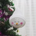 thumbnail image 4 of Yuedong Christmas Pendant Gift Toys Plastic Snowman Decorations Pendants 15cmx 8cm Creative Ornament White/Gray/Red ChristmsBall, 4 of 11