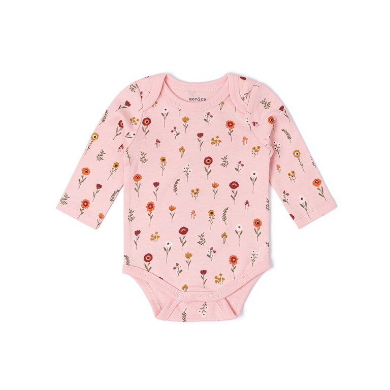 Monica + Andy Organic Cotton First Moves Bodysuit & Pant Set photo 4