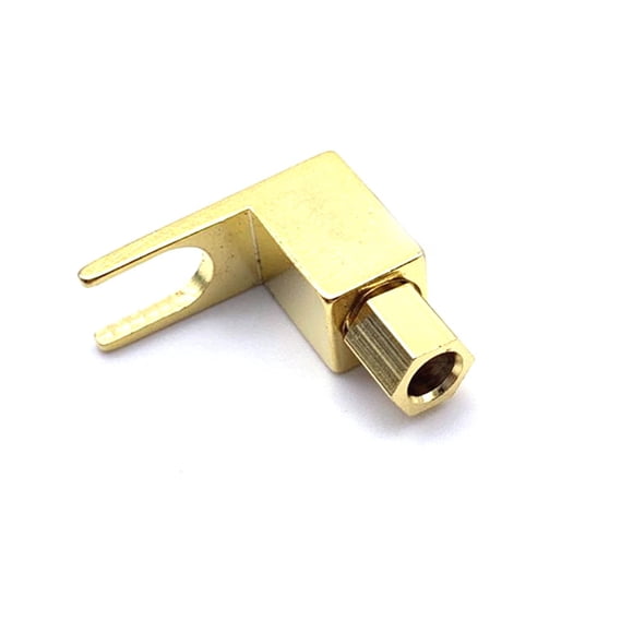 Seitruly Adaptador de Banana a pala de 8 piezas, convertidor de Cable de altavoz, Kit surtido, conector de conversión de altavoz, accesorios de Electrónica