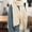 Beige, variant on 180cm Women Scarf Double Knitted Winter Warm Solid Color Thick Knit Scarf Classic Long Shawl for Cold Season Outfits