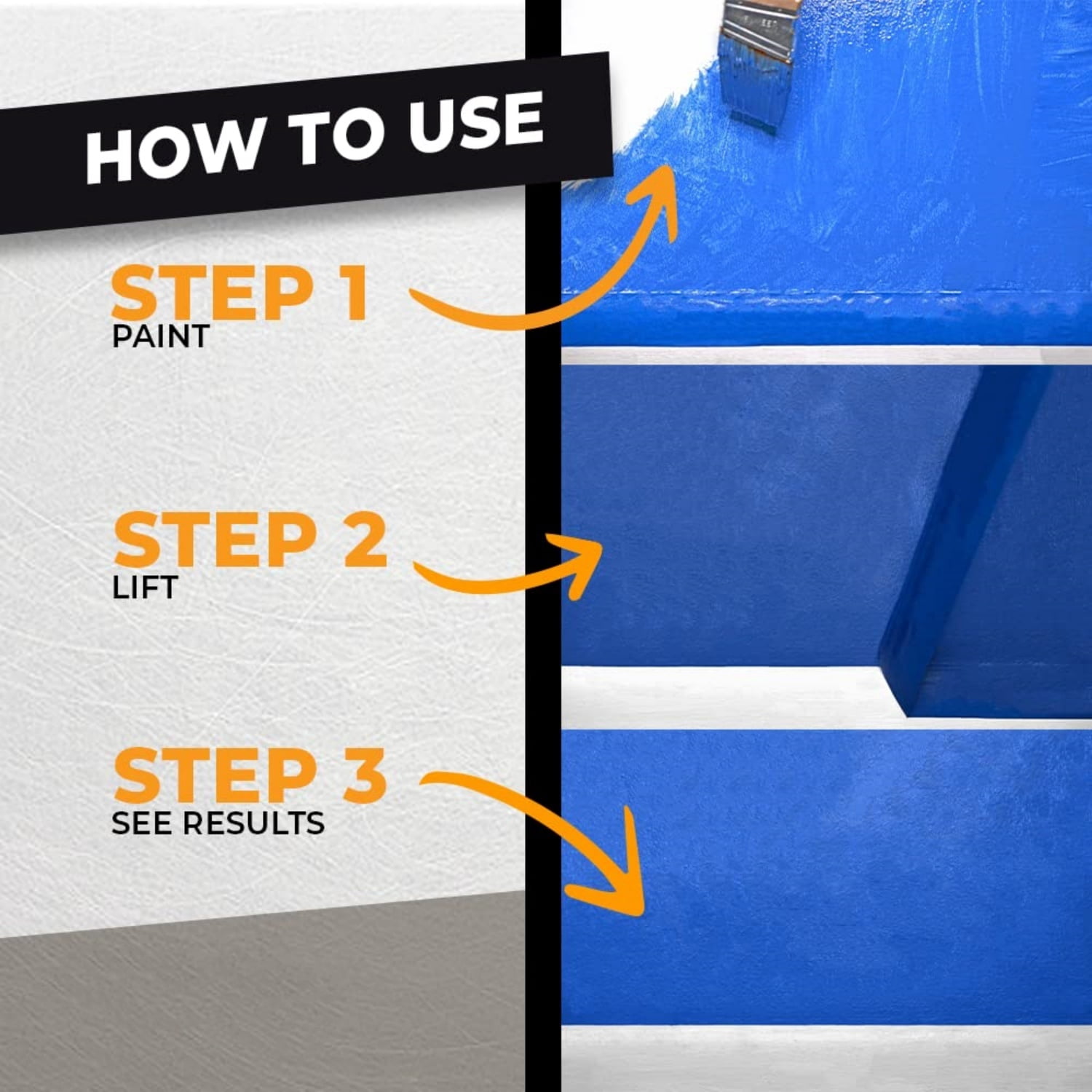 Blue Painter’s Tape - 2 inch x 60 yds. (6 Pack) Thick & Wide Masking Tape for Safe Wall Painting, Building, Remodeling, Labeling, Edge Finishing