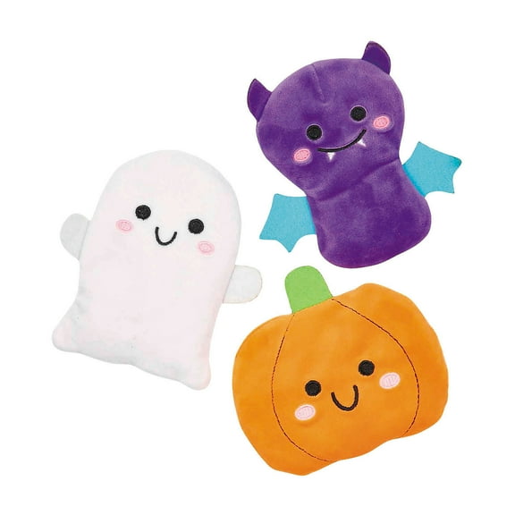 4" - 5" Sensory Sand-Fill Halloween Stuffed Characters - 12 Pieces