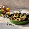 thumbnail image 2 of Staub Cast Iron 3.5-qt Braiser with Glass Lid - Pistachio, 2 of 6