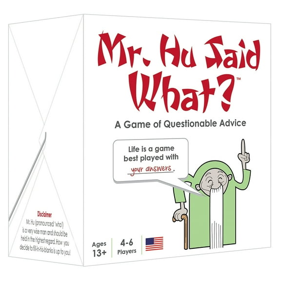 Mr Hu Said What Game, Family Games by all Things Equal