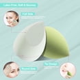 thumbnail image 3 of DUAIU Makeup Sponge 4 Pack Beauty Blender Foundation Sponges Set 4 Color Latex Free Blender Beauty Makeup Sponges with 1 Sponge Holder Case (Avocado Green), 3 of 5