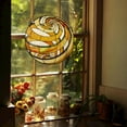 thumbnail image 4 of CHLOE Lighting Terra Tiffany-Style Geometric Stained Glass Window Panel 23" Width, 4 of 7