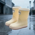 thumbnail image 6 of Caywon Rain Boots Easy-on Rain shoes Waterproof Shoes Outdoor Home Rubber ShoesShort Top Water Shoes Rain Boots(1-9 Years), 6 of 6