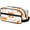Multicolor 4, variant on Travel Toiletry Bag Fire and Lightning Baseball Makeup Bag, Sports Baseball Cosmetic Pouch Travel Accessories for Women Men