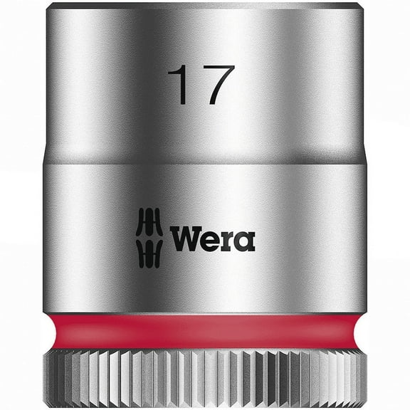 Wera Tool 8790 HMB ZYKLOP 3/8" Drive Socket, 17mm