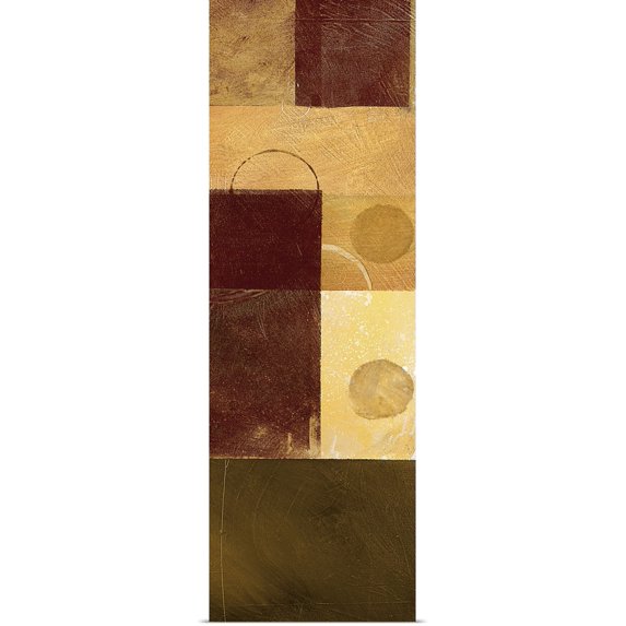 Great BIG Canvas | Rolled Kingsley Art Poster Print entitled Downtown Crimson I