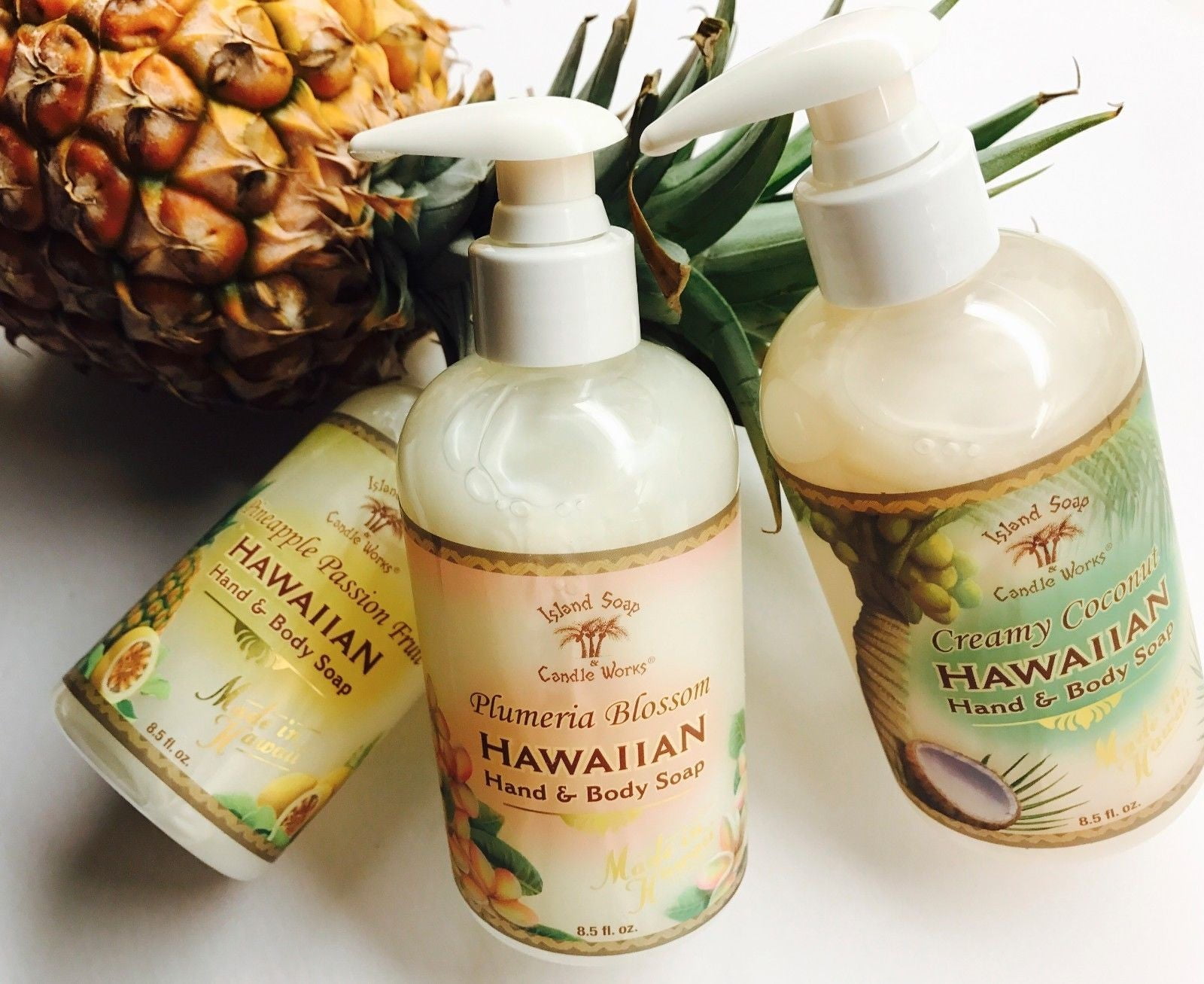 Island Soap Plumeria Blossom ? 8.5 oz. Liquid Hand Soap