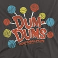 thumbnail image 2 of Dum Dums T-Shirt Original Pops Unisex Graphic Tee For Men & Women, 2 of 7