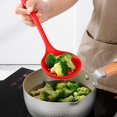 thumbnail image 5 of Food Grade Silicone Slotted Spoon 33cm High Heat Resistant Kitchen Utensil for Draining Oil and Water, 5 of 8