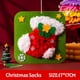 thumbnail image 5 of Kit De Costura De Tela No Tejida Para Regalo De Navidad. Incluye Hilo Para Dibujar Y Materiales Para Manualidades. Tela Suave De 23 X 30 Cm (9 X 12 Pulgadas). Patrones Fciles Para, Ukhbmc, 5 of 8