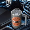 thumbnail image 4 of Grandpa's Deluxe 40oz Tumbler, Insulated Stainless Steel Cup with Handle, Wonderful Christmas Gift, 4 of 5