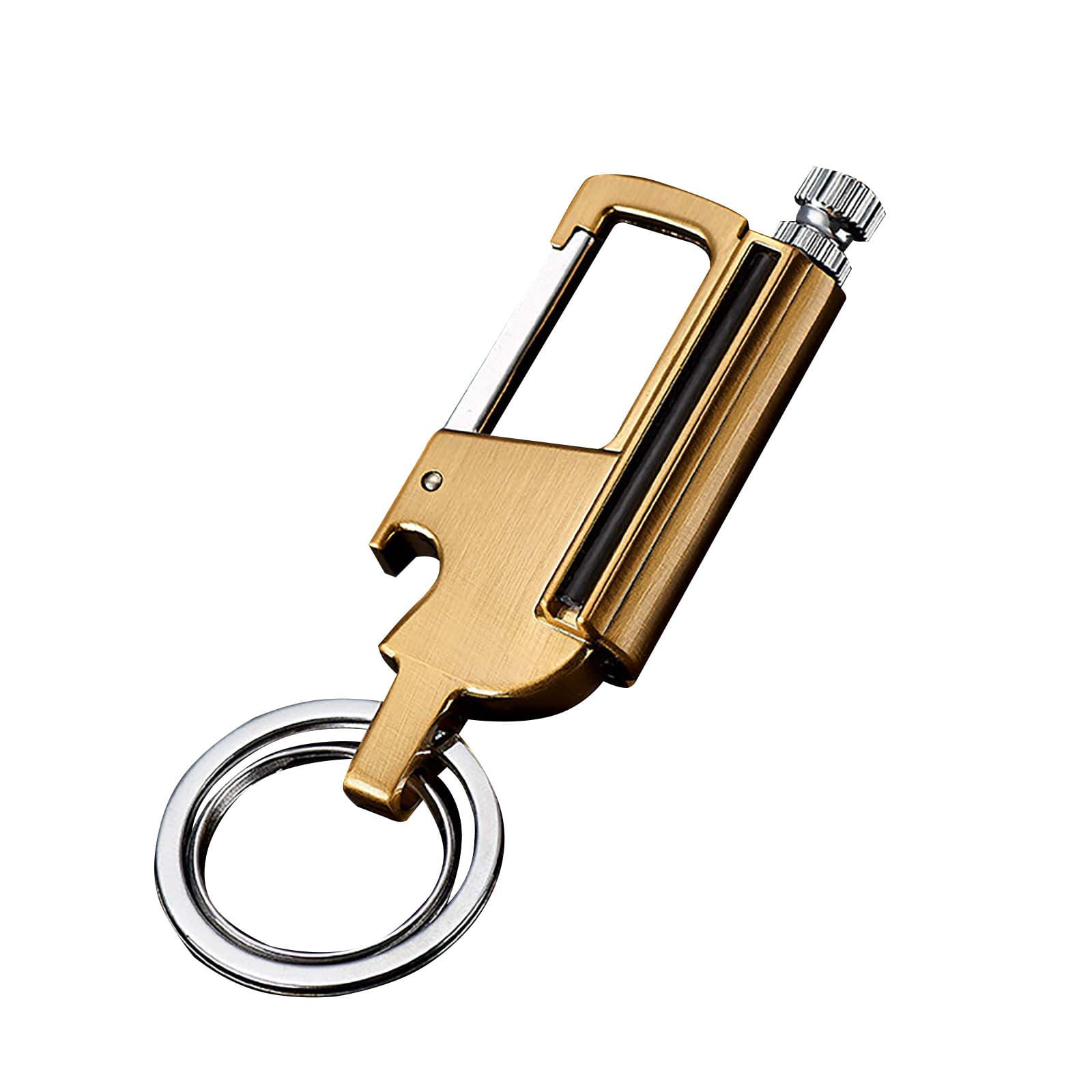 Wear-resistant Keychain Rust-proof Titanium Alloy Hanging Outdoor Key Holder 