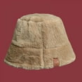 thumbnail image 3 of Women‘s Winter Faux Fur Fuzzy Warm Bucket Hat, 3 of 7
