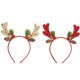 thumbnail image 1 of 8PCS Christmas Headbands Hair Bands Christmas Glitter Antlers Headbands Holiday Gift Costume for Women Costume, 1 of 5