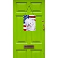 thumbnail image 2 of Carolines Treasures BB9648DS1216 Bichon Frise Patriotic Wall or Door Hanging Prints 12WX16H multicolor, 2 of 2