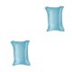 thumbnail image 3 of Injueey Funda de almohada de seda de emulación de color sólido Ropa de cama Funda de almohada individual pura Protector interior agua Azul 2piezas Injueey CBP029712, 3 of 5